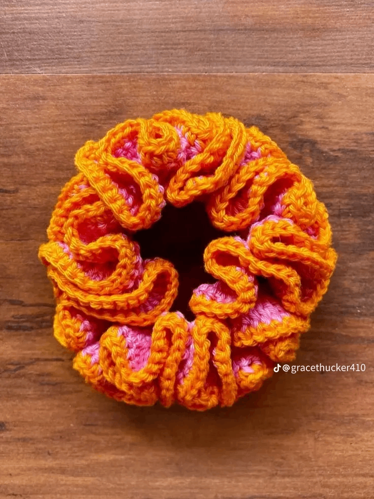 Chouchou au crochet