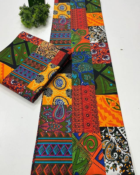 Tissu orange