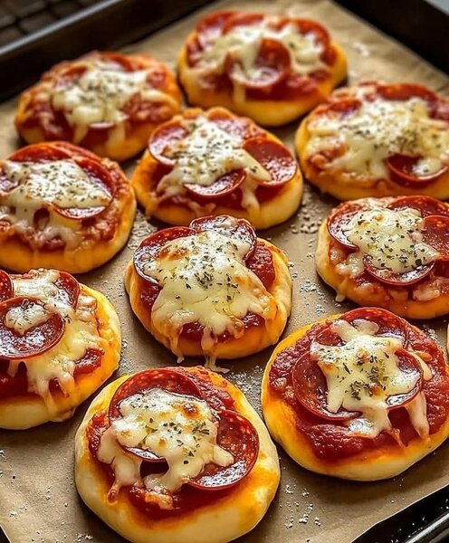 Mini Pizzas Gourmandes