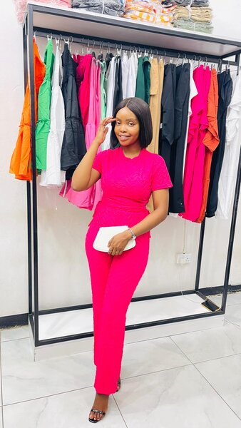 Two piece suit on promotion