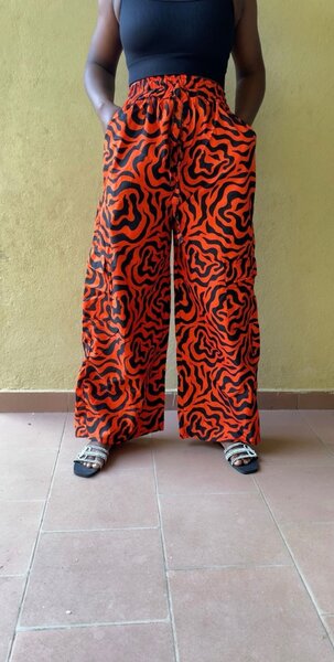 Pantalon Palazzo cargo