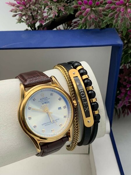 Watch and bracelet