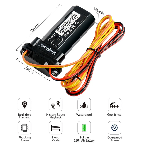 Tracker GPS Véhicule Étanche