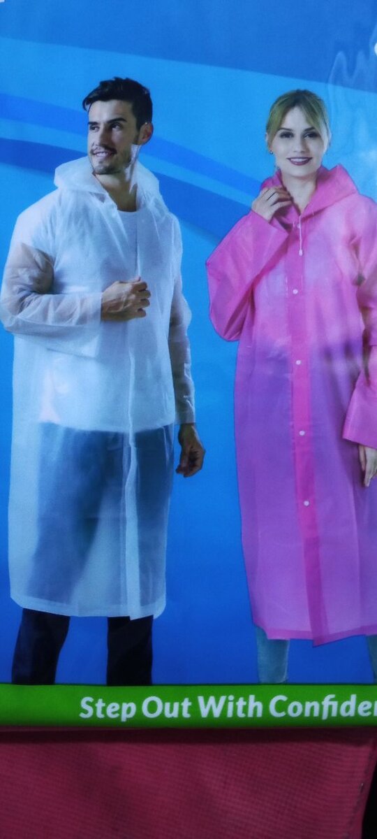 Poncho imperméable ultra léger