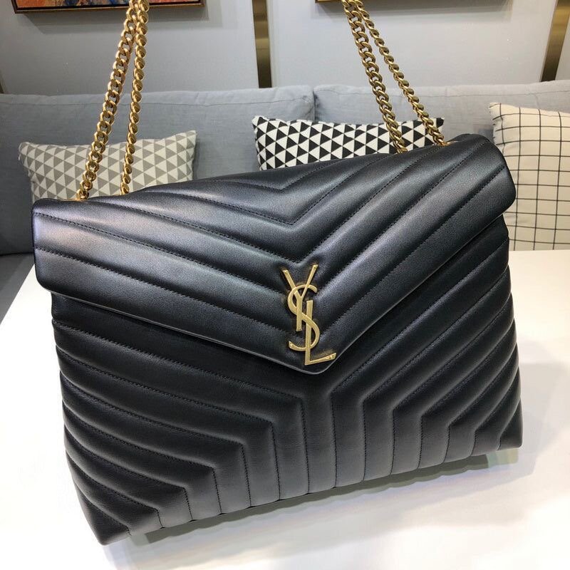 Sac en cuir de marque Ysl