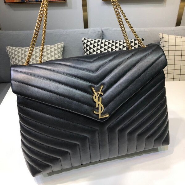 Sac en cuir de marque Ysl