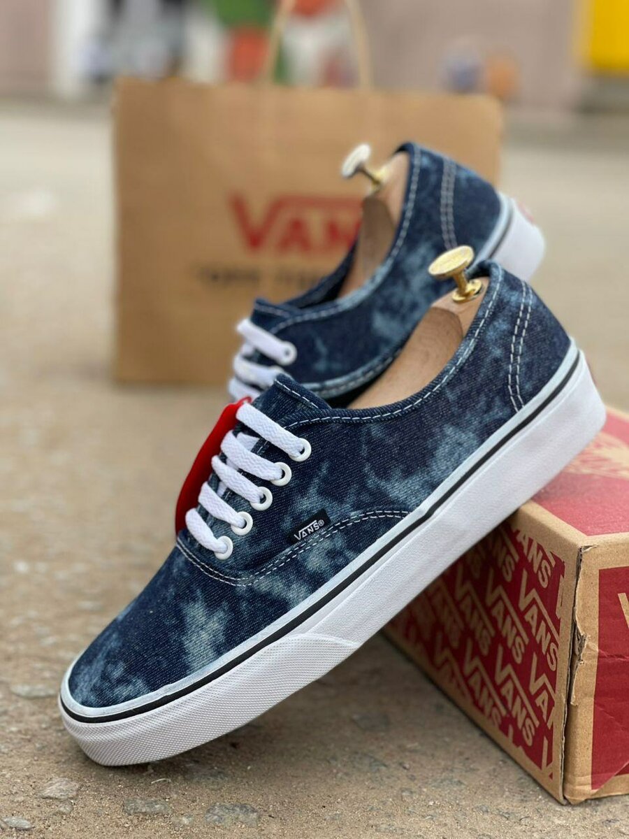 Vans baskets denim modernes