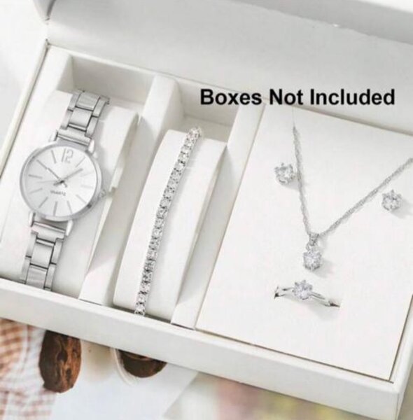 Ensemble élégant: Montre et Bijoux