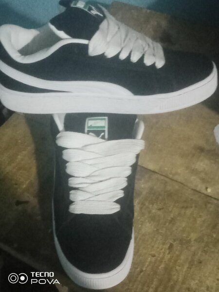 Baskets noires classiques