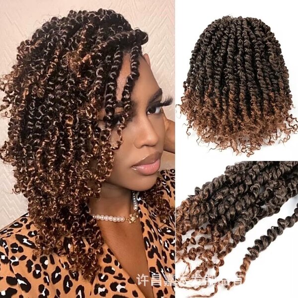 Afro crochet braids
