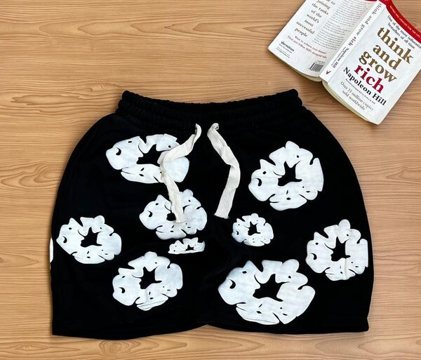 Denim tear shorts