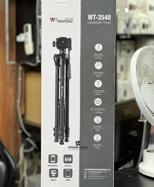 Brand New 5ft Tripod Stand With Free Phone Holder and Bag