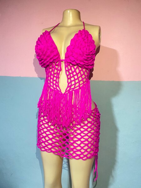 Palom Mesh Dress