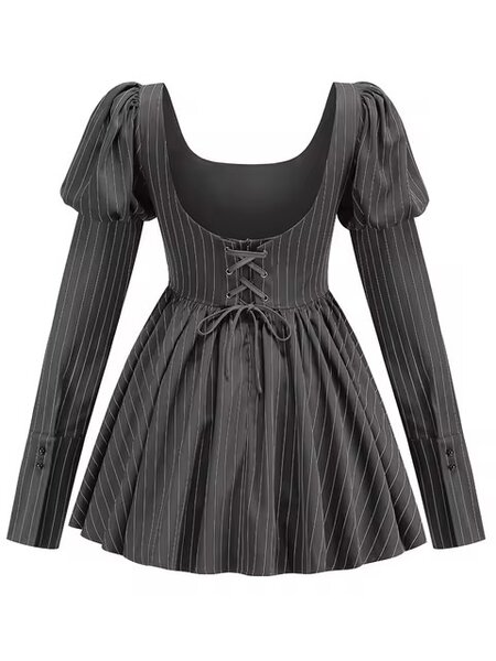 Flared corset dress