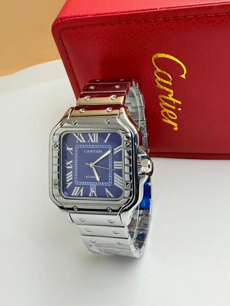 Montre en acier élégante
