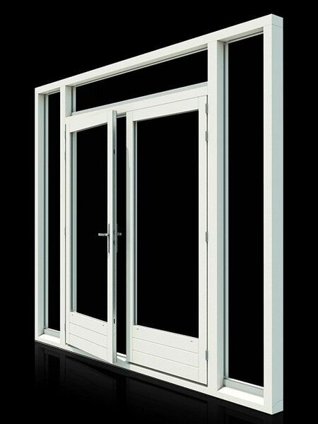 Glass door