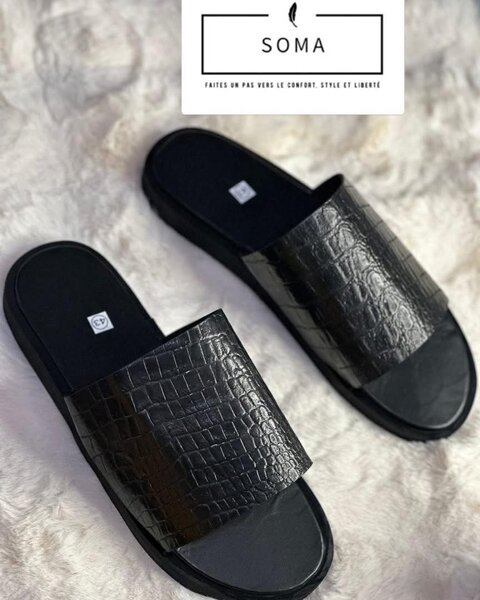 Sandale en cuir