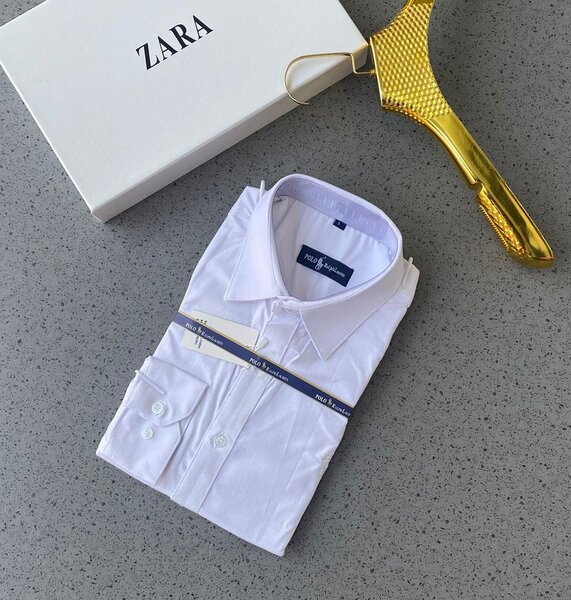 Plain polo long sleeves shirts