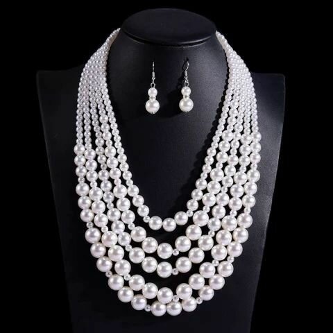 Necklace and beads