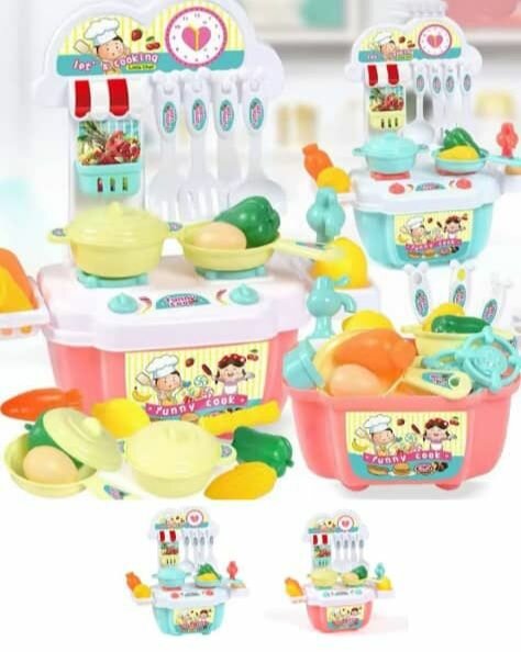 Mini Cuisine pour Enfants  Ensemble de Jeu de Chef Cuisinier