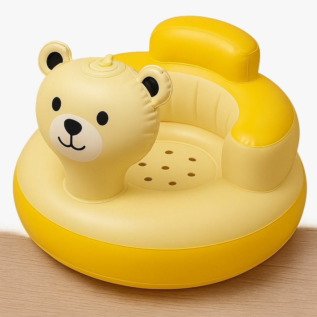 Siège gonflable bébé ours
