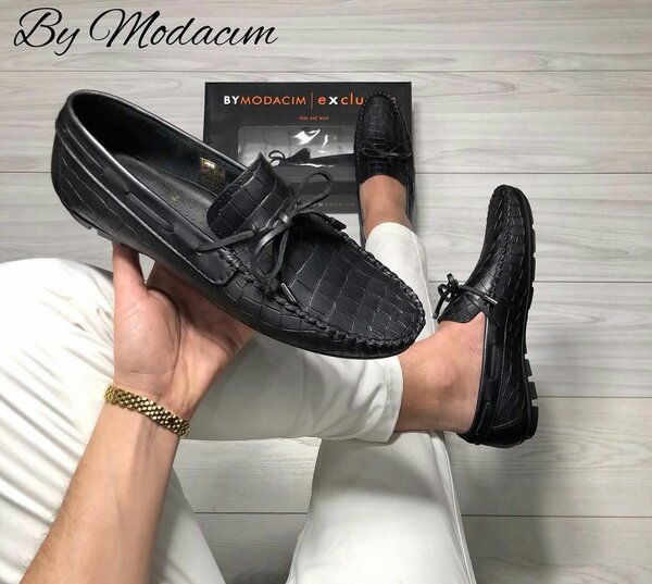 Mocassins en cuir élégants