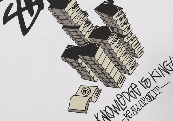 Футболка "Stussy - Knowledge is King"