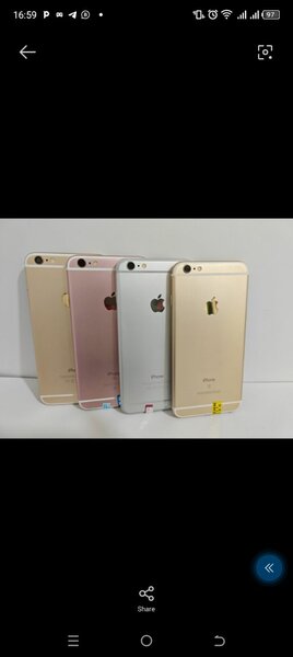 IPHONE 6SPLUS ROSE GOLD SWAPS & TOPUPS ACCEPTED  64gb Space
