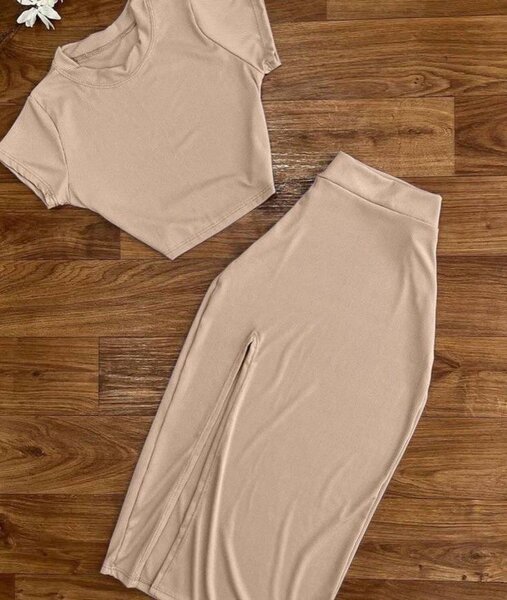 Skirt and top