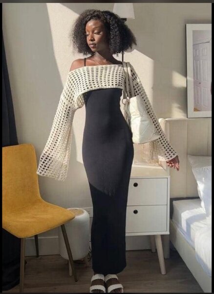 Robe élégante noire