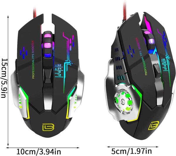 Souris Gaming RGB