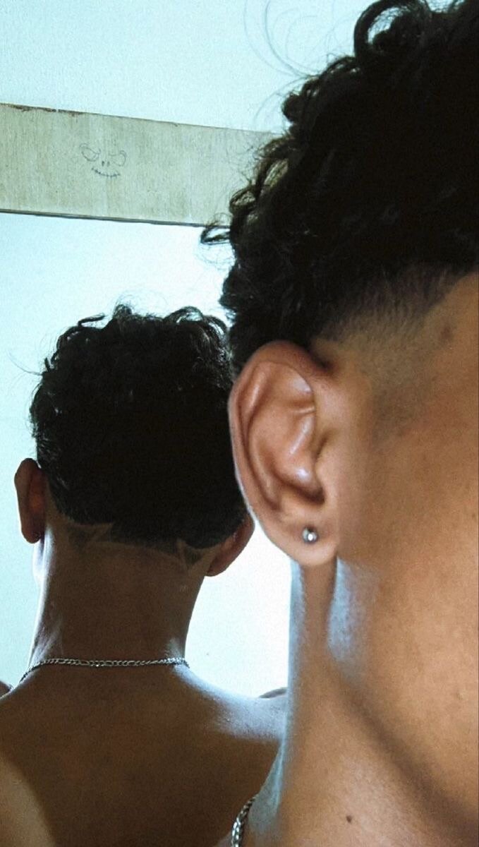 Men's Diamond Stud Earrings