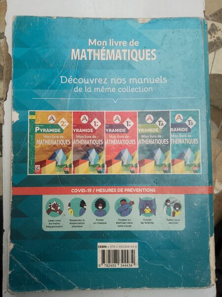 Livre de Mathématiques 2e C