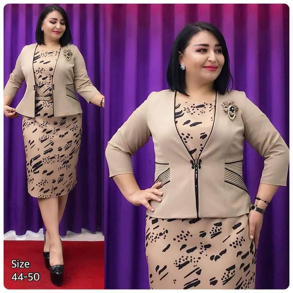 Robe beige