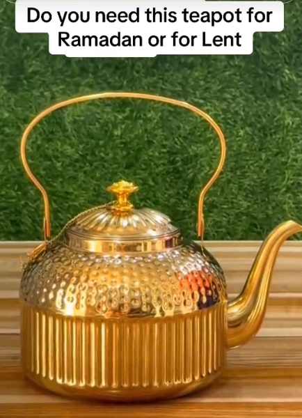 Golden crown kettle