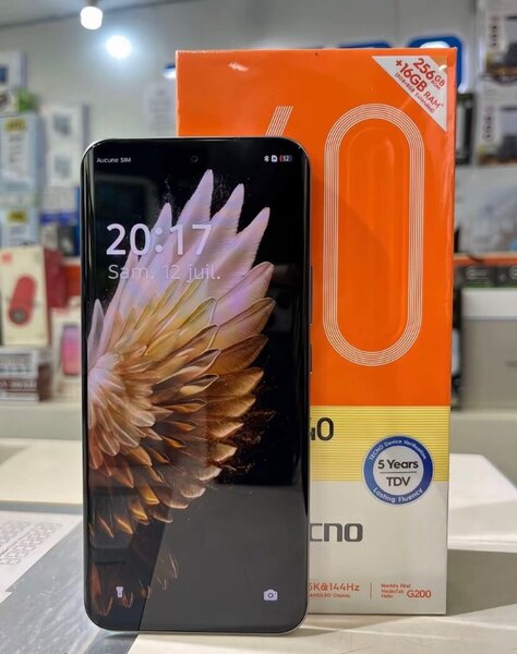 Smartphone Tecno 256Go 16Go RAM