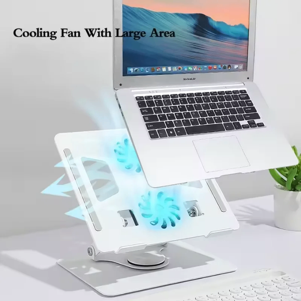 Support PC avec ventilateurs