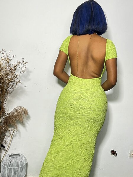 Robe dos nue