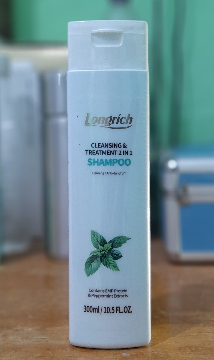 Shampoo 2-en-1 Menthe Longrich