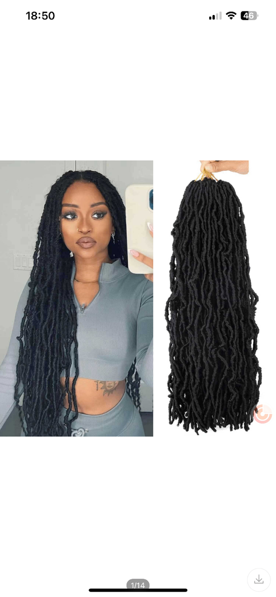 Synthetic Crochet Hair Extensions