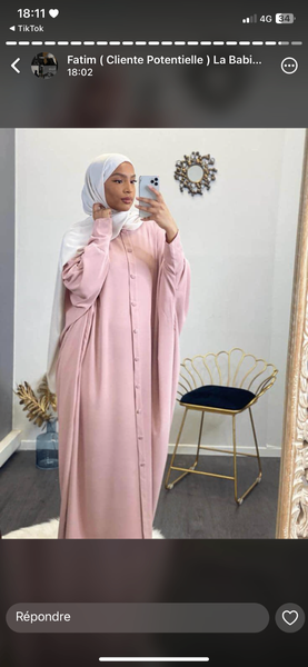 Robe avec tissu de qualité