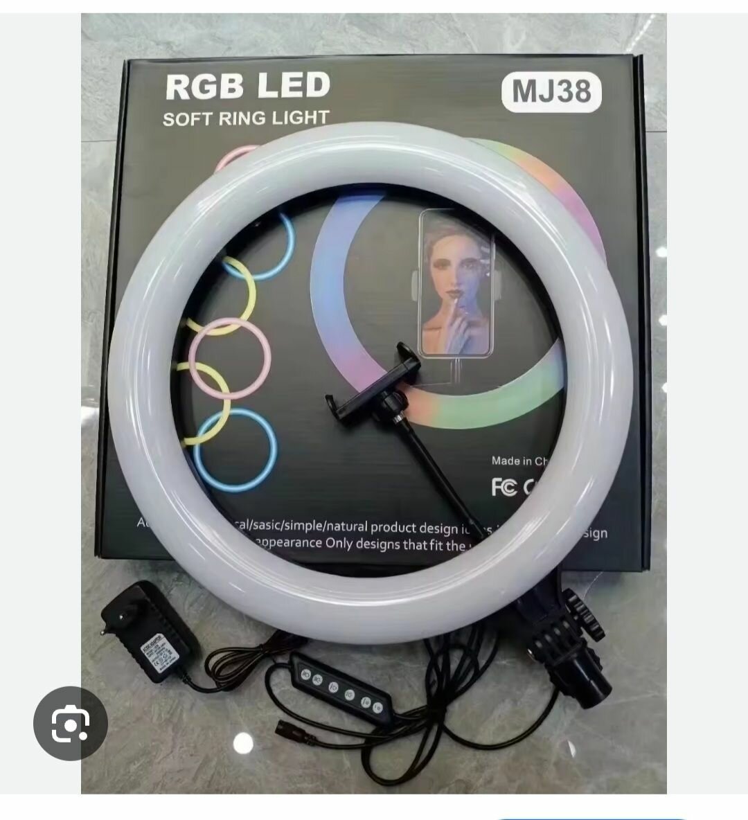 Anneau Lumineux LED RGB MJ38