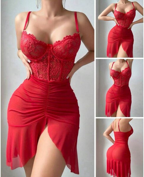 Robe sexy transparente élégante