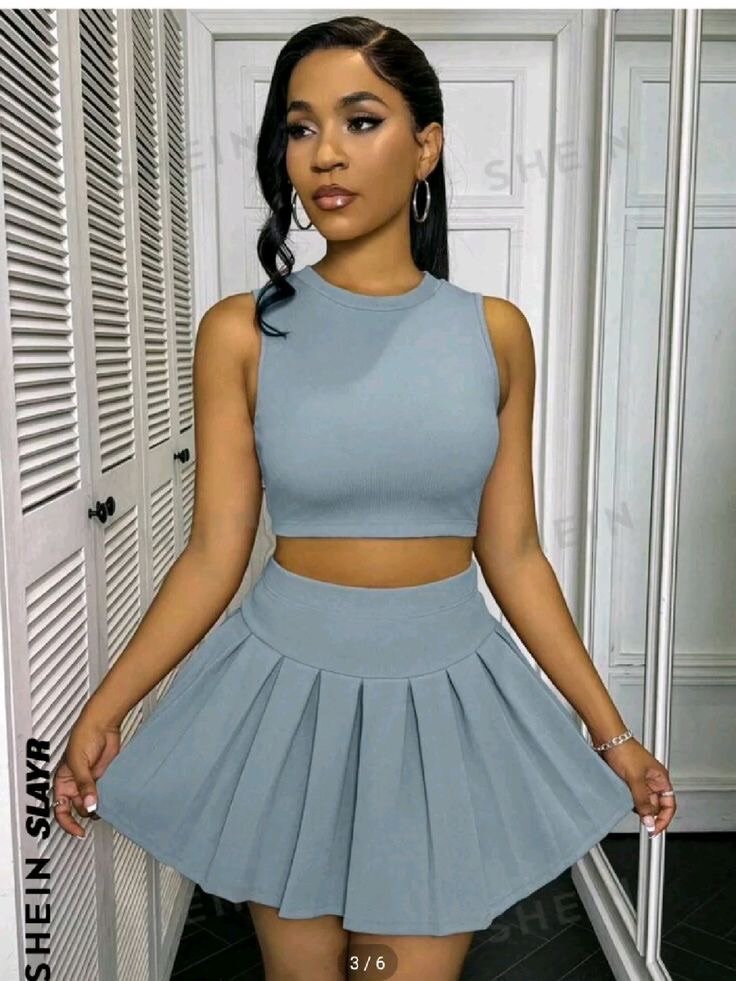 Skirt and top