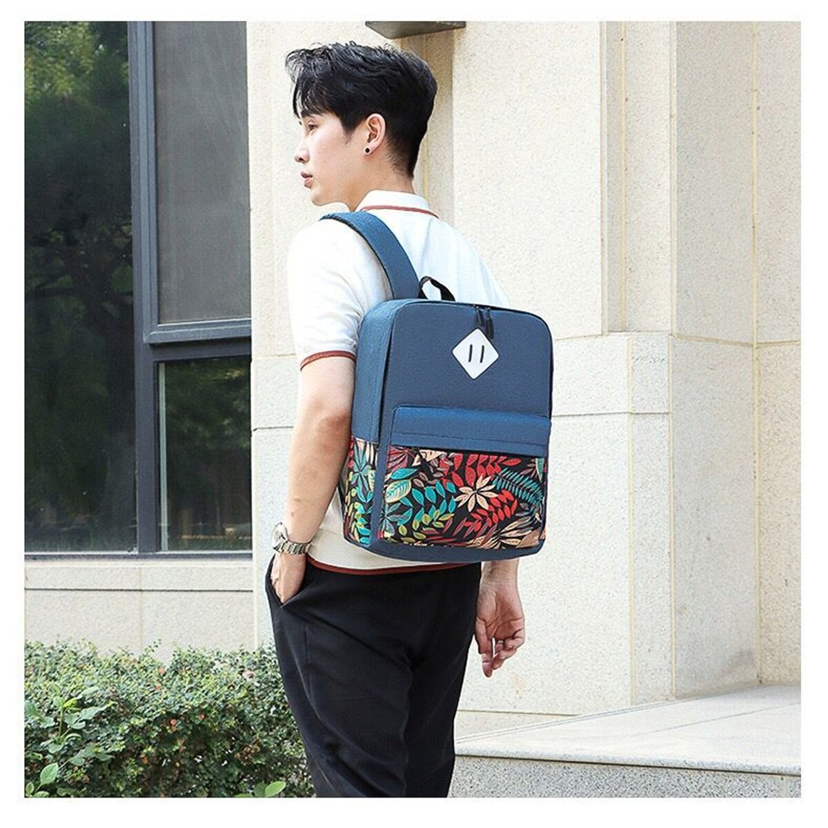 Multi-Functional 3-in-1 USB Laptop Backpack (Multi- Coloured