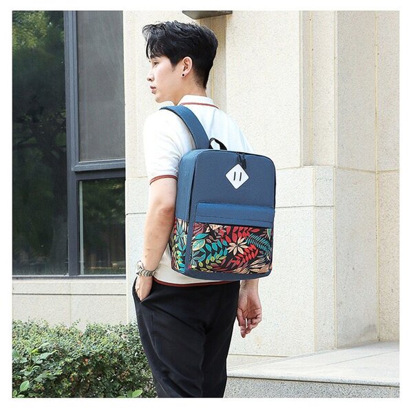 Multi-Functional 3-in-1 USB Laptop Backpack (Multi- Coloured