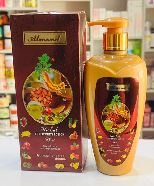 Almond herbal super whitening lotion