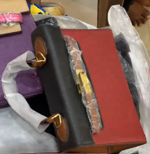 Women's brown bag