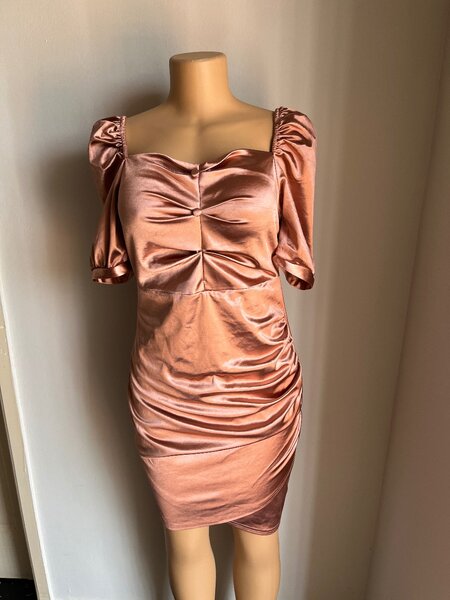The silk dress