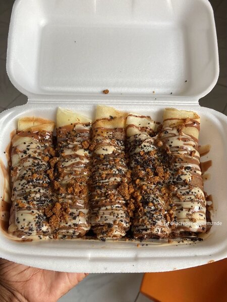Crêpes gourmandes au lotus